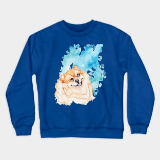 Pondering Pomeranian Crewneck Sweatshirt